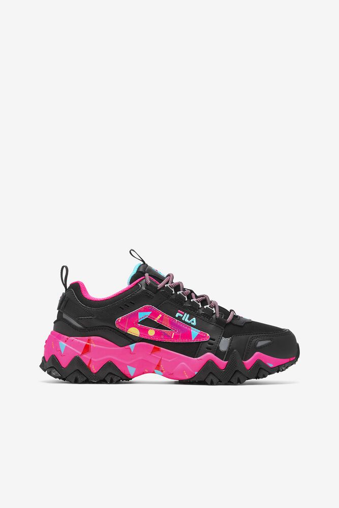 Fila Sneakers Dame Sort/Pink Oakmont Tr DAI-671052